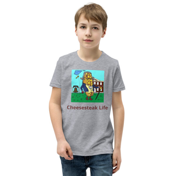 Youth T-Shirt - Cheesey History - Image 3