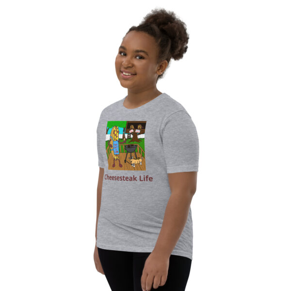 Youth T-Shirt - Cheesey Bar-B-Que - Image 10
