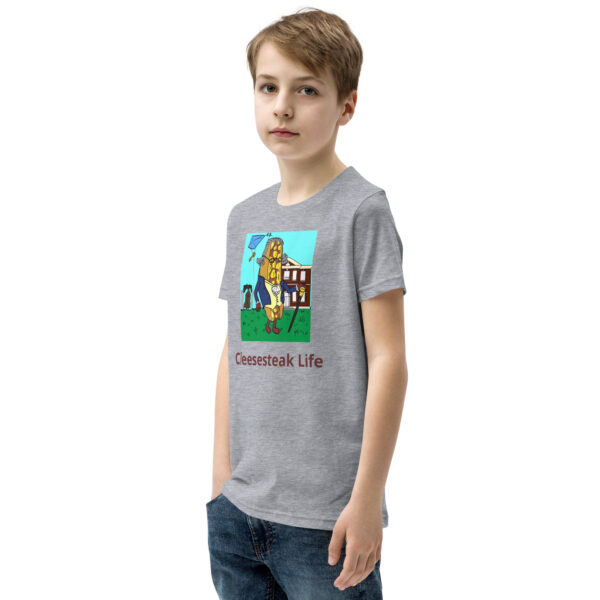 Youth T-Shirt - Cheesey History - Image 9