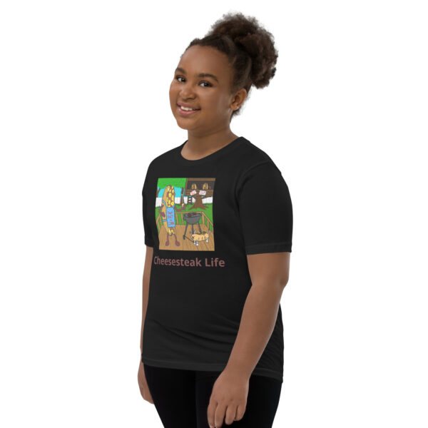 Youth T-Shirt - Cheesey Bar-B-Que - Image 6