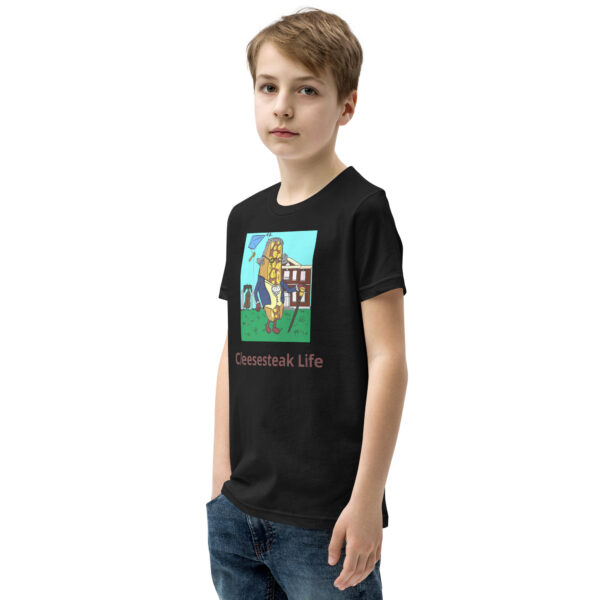 Youth T-Shirt - Cheesey History - Image 4
