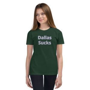 Youth T-Shirt - Dallas sucks - Cheesey Eagles Fan on back