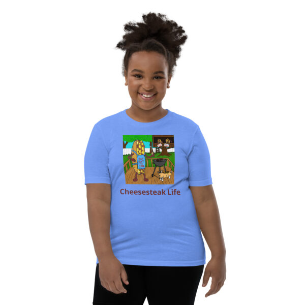 Youth T-Shirt - Cheesey Bar-B-Que - Image 4