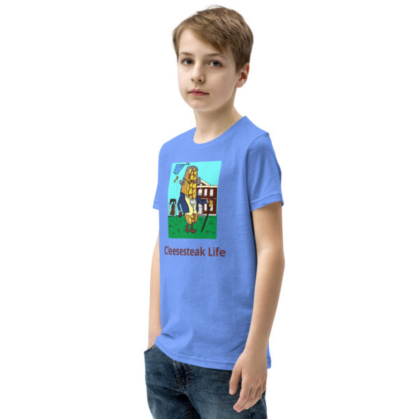 Youth T-Shirt - Cheesey History - Image 6