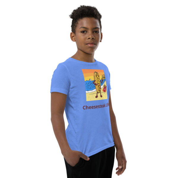 Youth T-Shirt - Cheesey Beach - Image 8