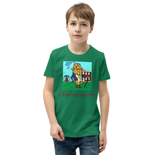 Youth T-Shirt - Cheesey History - Image 8