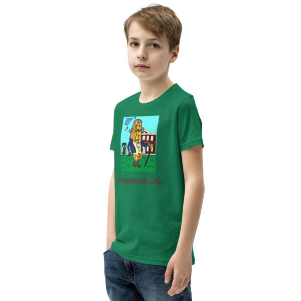 Youth T-Shirt - Cheesey History - Image 12