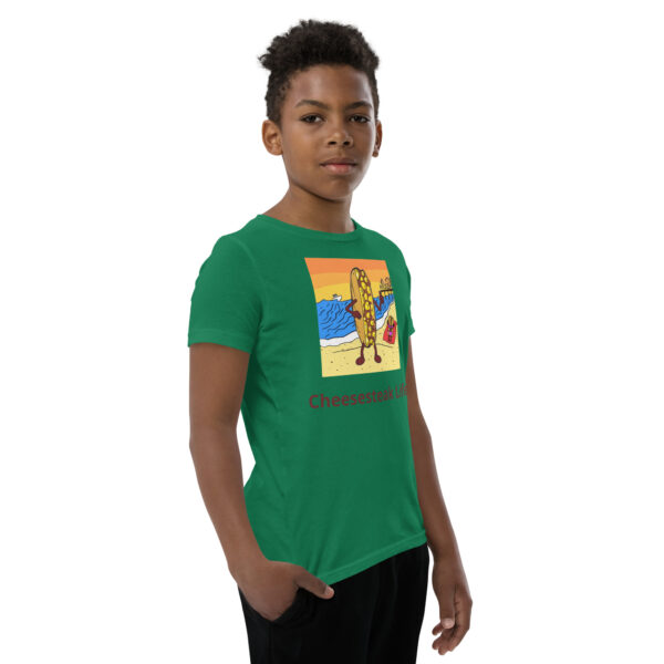 Youth T-Shirt - Cheesey Beach - Image 6