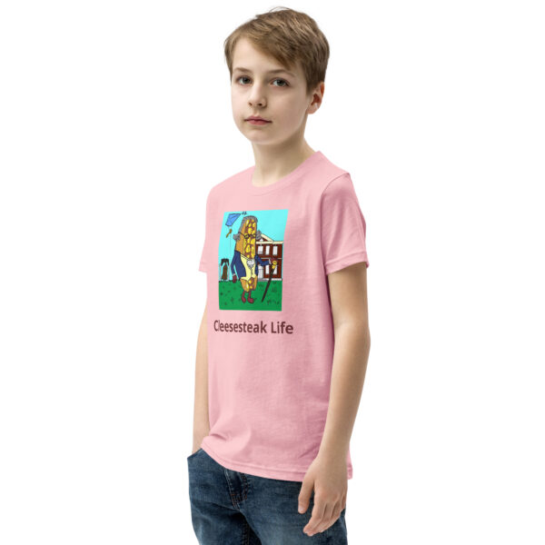 Youth T-Shirt - Cheesey History - Image 5