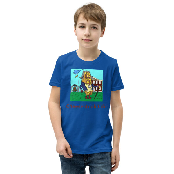 Youth T-Shirt - Cheesey History - Image 13