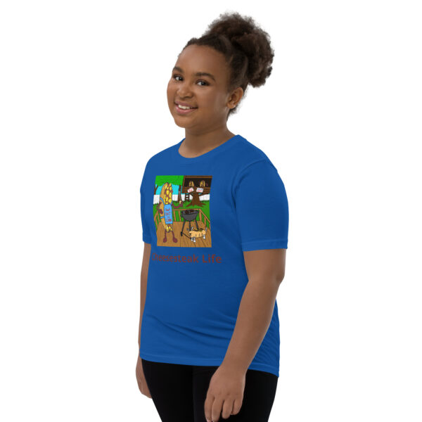 Youth T-Shirt - Cheesey Bar-B-Que - Image 11