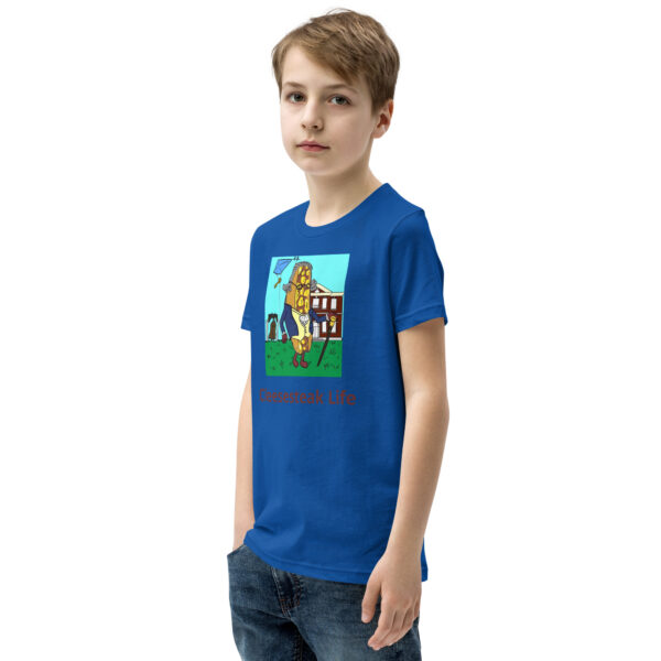 Youth T-Shirt - Cheesey History - Image 10