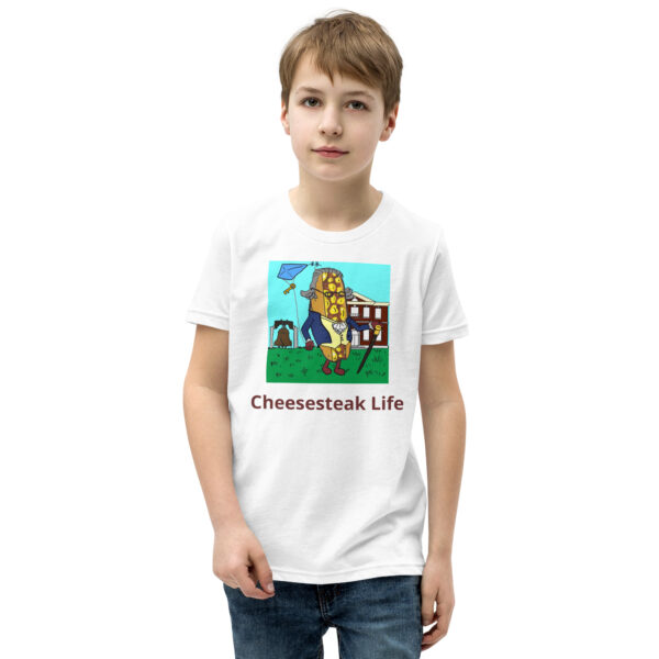Youth T-Shirt - Cheesey History - Image 2