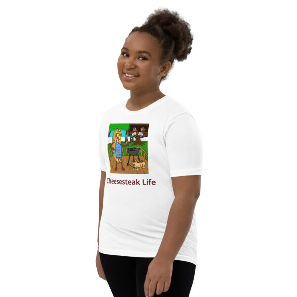 Youth T-Shirt - Cheesey Bar-B-Que - Image 12