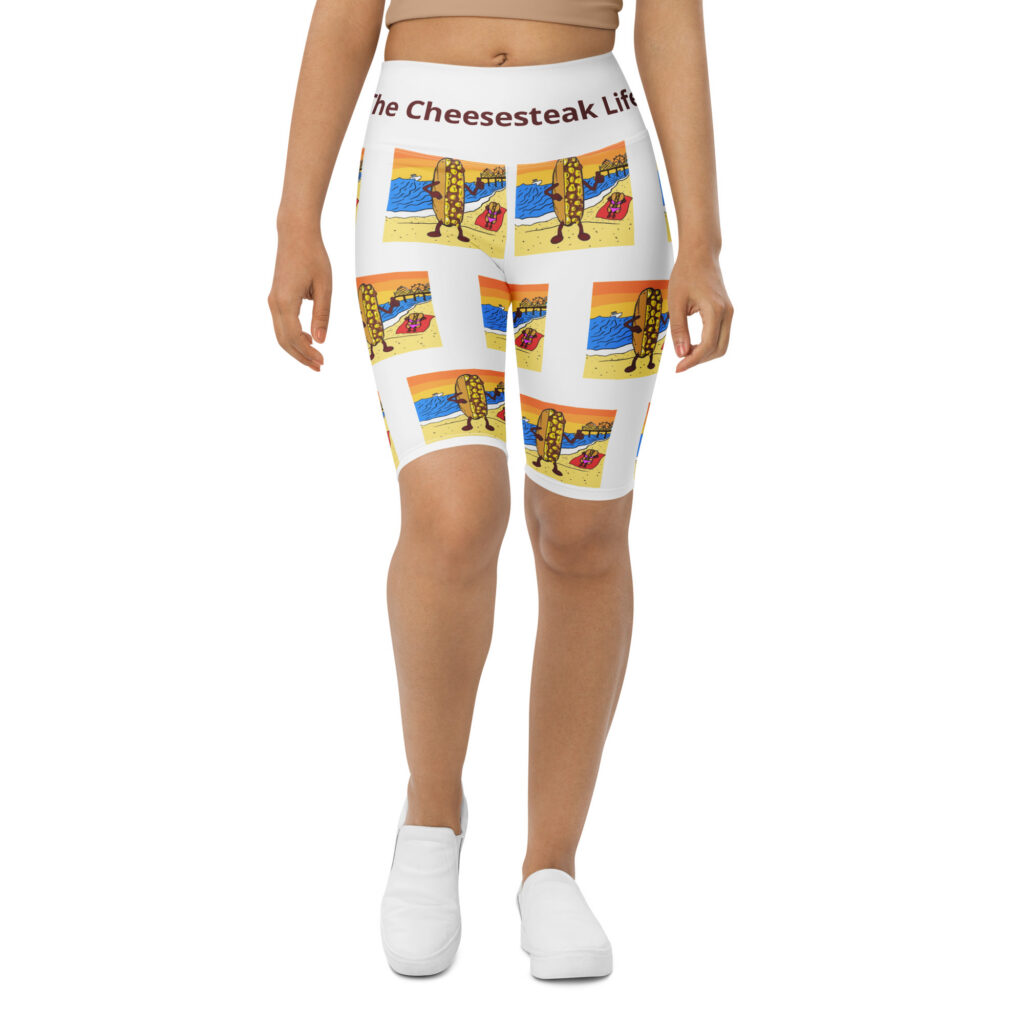 Biker Shorts - Cheesey Beach