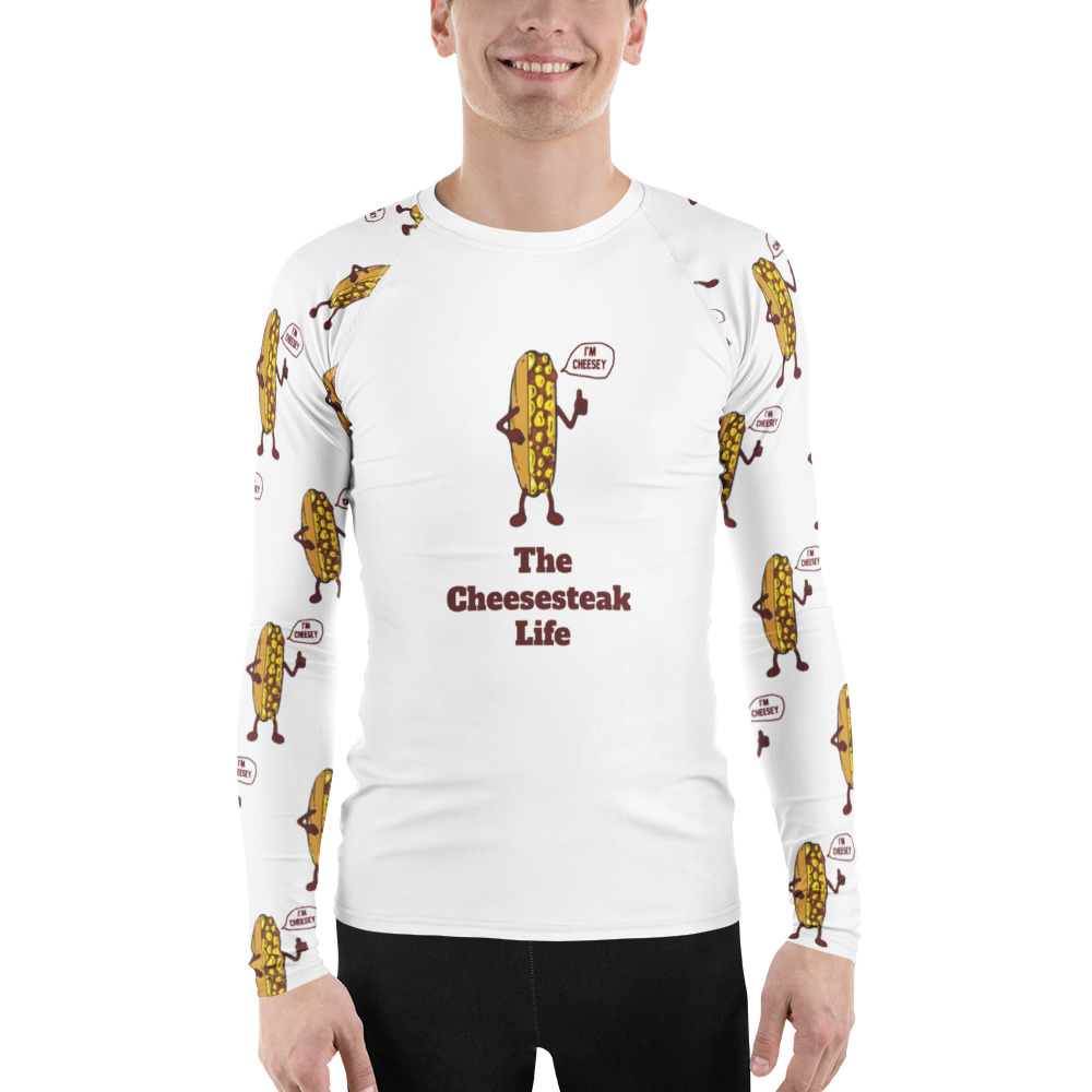 Men's Rash Guard - Mr. Cheesey