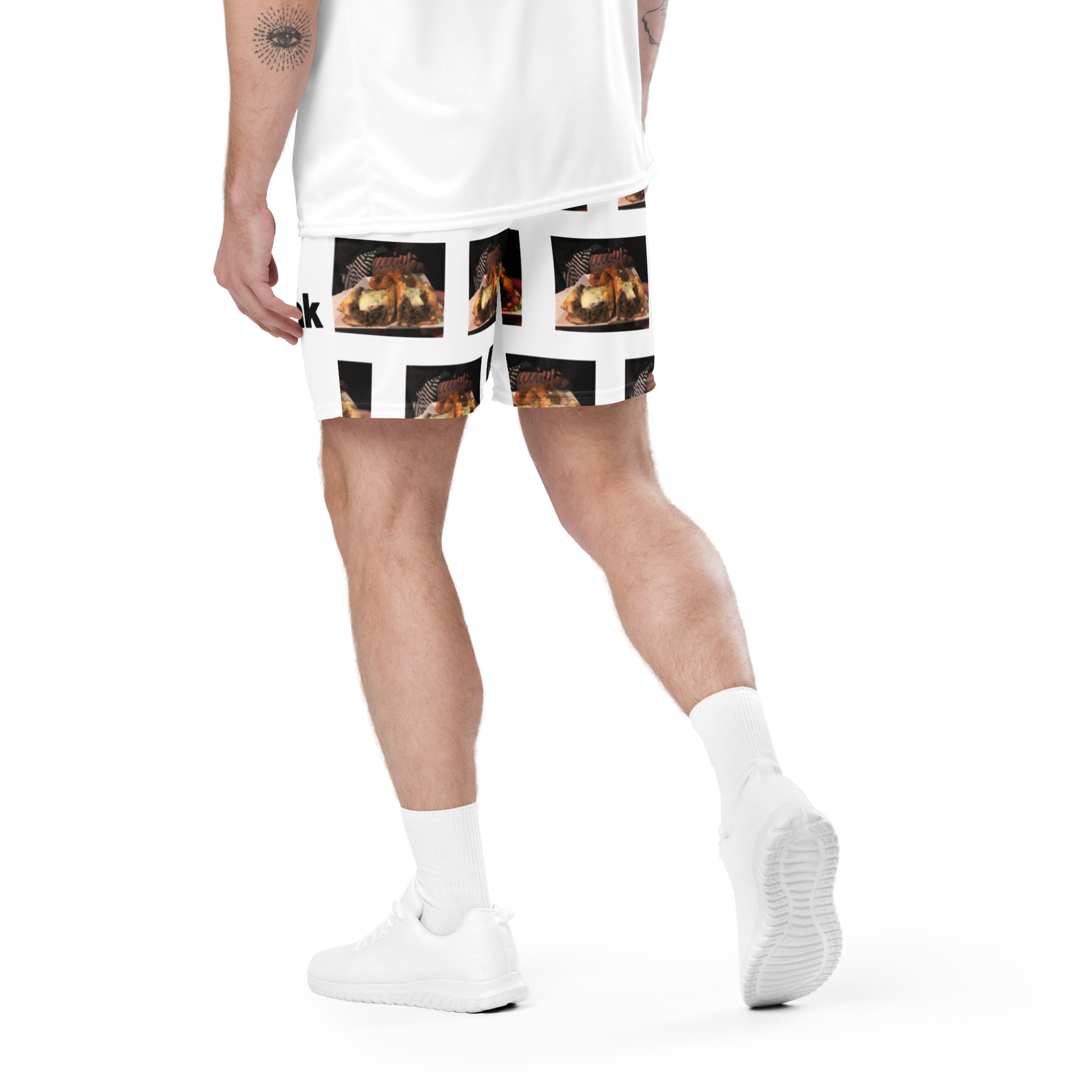 Mesh shorts - Cheesesteak Life - Lil' Amigo Dan - Fishnet Stockings - Image 2