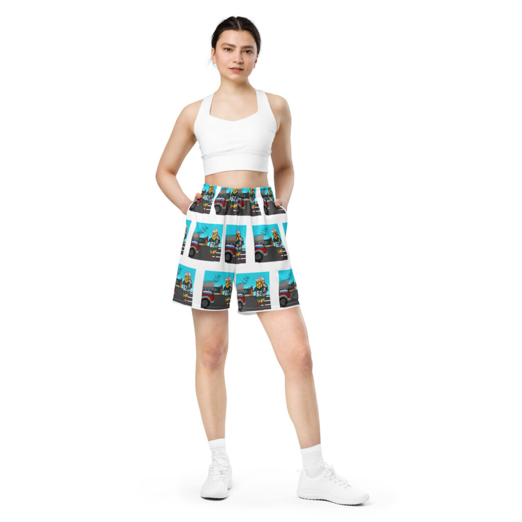 Mesh shorts - The Cheesesteak Life - Cheesey Eagles Fan All Over