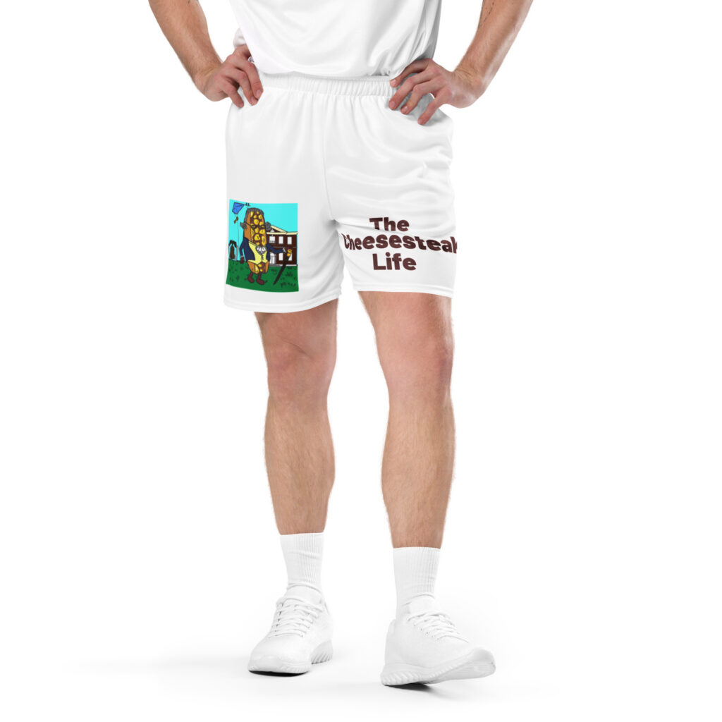 Mesh shorts - Cheesesteak Life - Lil' Amigo Dan - Cheesey History