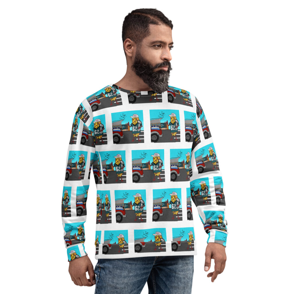 Sweatshirt - Cheesesteak Life - Cheesey Eagles Fan - everywhere