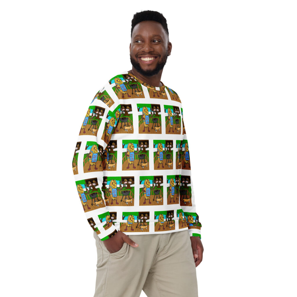 Sweatshirt - Cheesesteak Life - Cheesey Bar-B-Que - everywhere