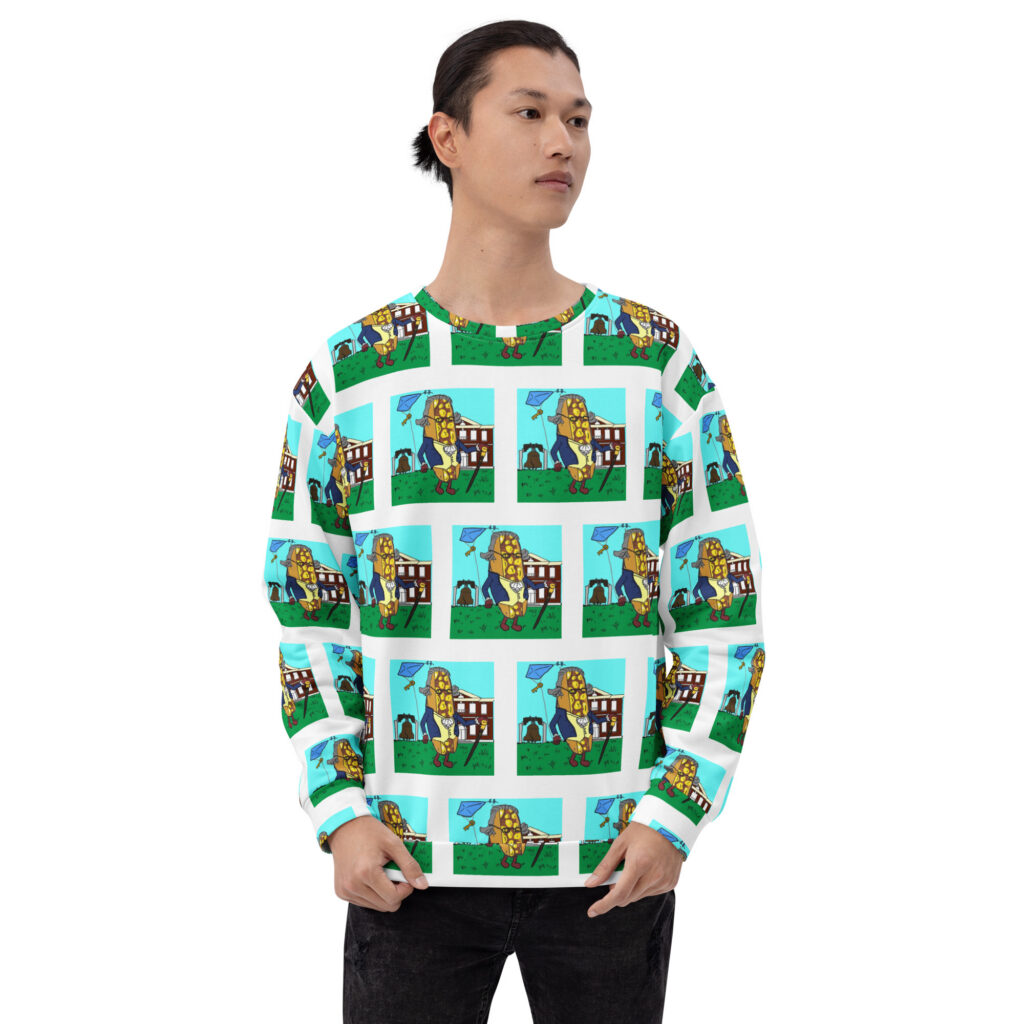 Sweatshirt - Cheesesteak Life - Cheesey History - everywhere