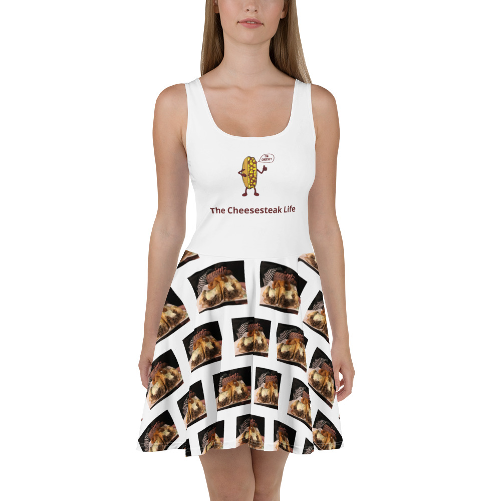 Skater Dress - Cheesesteak Life - Amigo Dan - Cheesey Fishnet Stockings