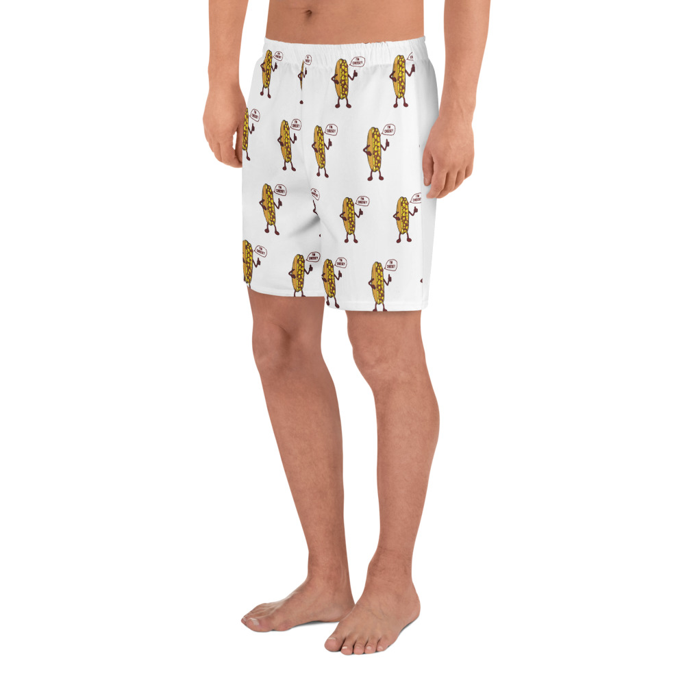 Mr. Cheesey Athletic Long Shorts - Image 2