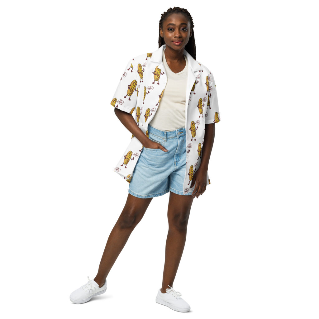 Mr Cheesey button shirt