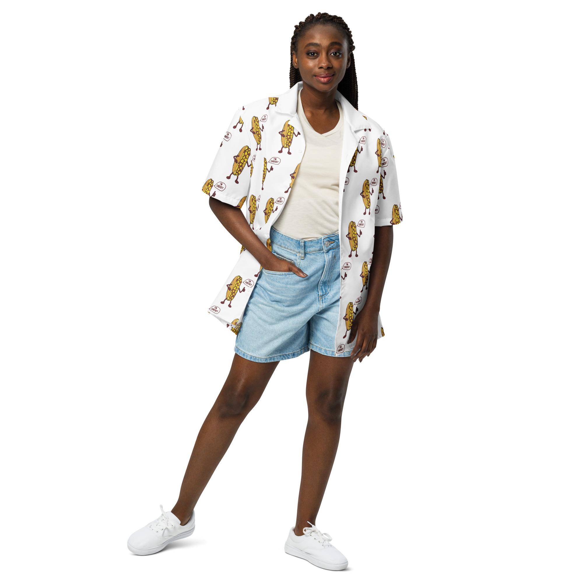 Mr Cheesey button shirt