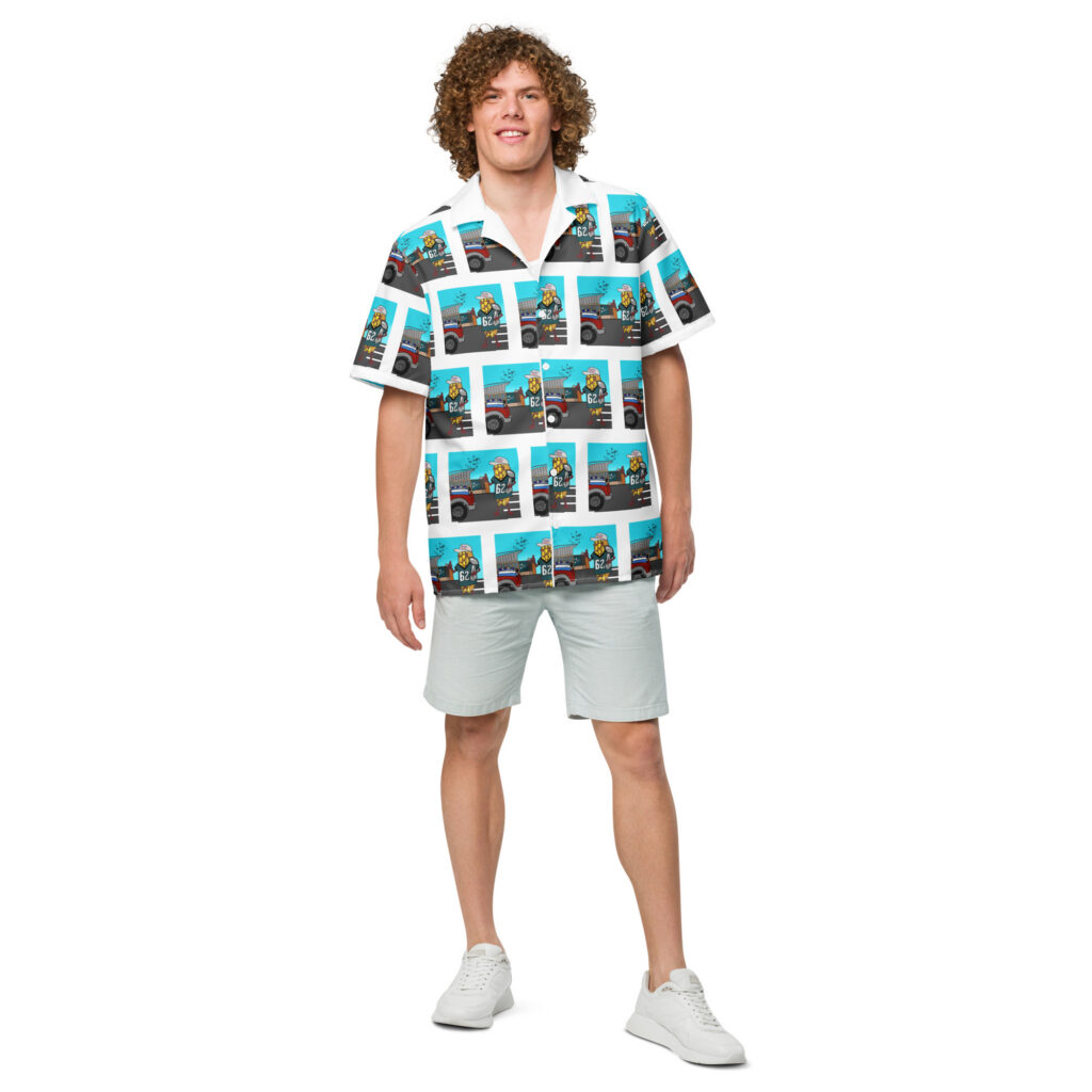 Button Down Shirt - Cheesesteak Life - Cheesey Eagles Fan everywhere