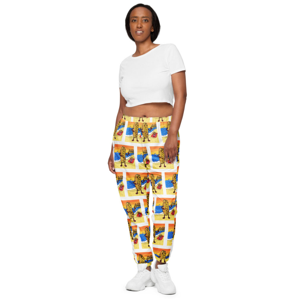 Track pants - The Cheesesteak Life - Cheesey Beach everywhere