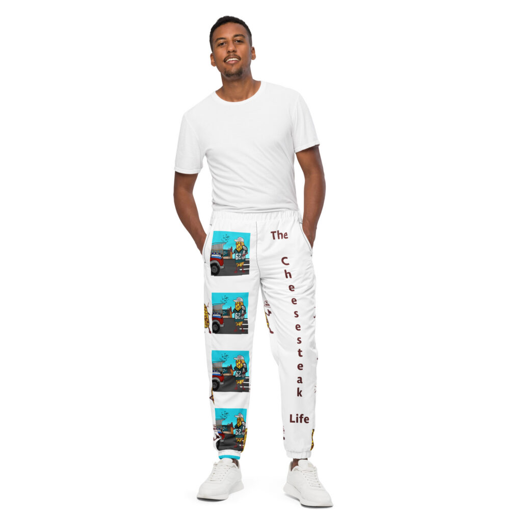 Track pants - Cheesey Eagles Fan- Amigo Dan