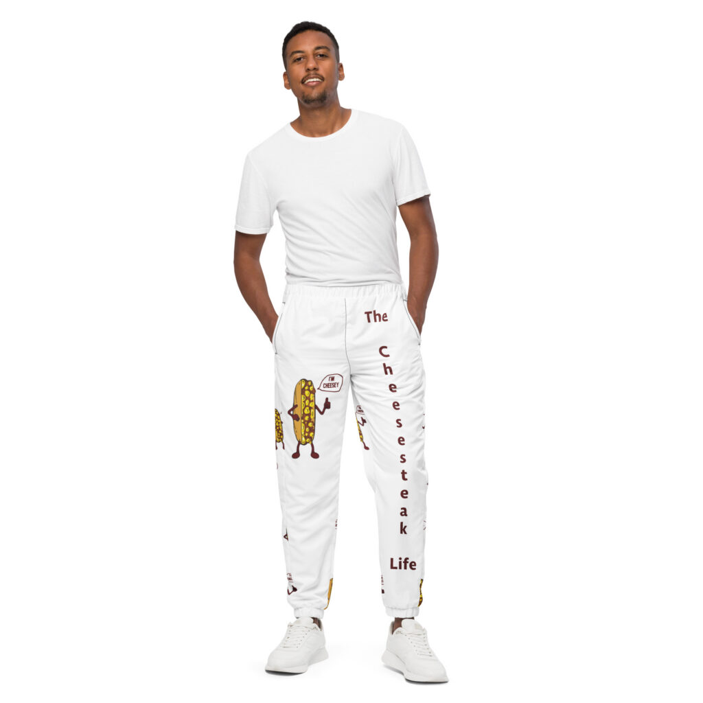 Track pants - The Cheesesteak Life - Mr. Cheesey - Amigo Dan