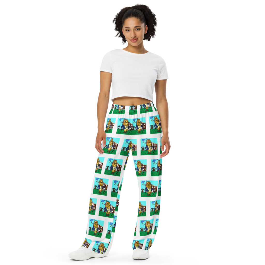 Wide-leg pants - Cheesesteak Life - Cheesey History everywhere
