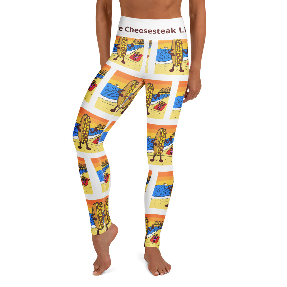 Yoga Leggings - Cheesey Beach