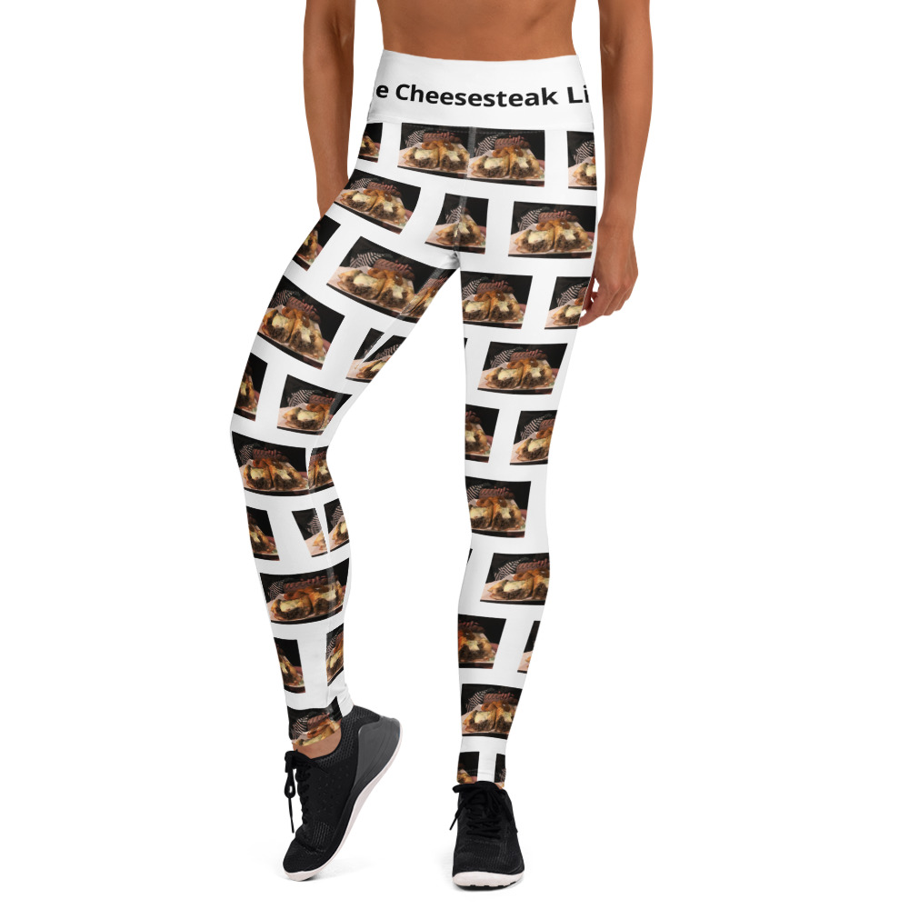 Yoga Leggings - Cheesey Fishnets Stockings