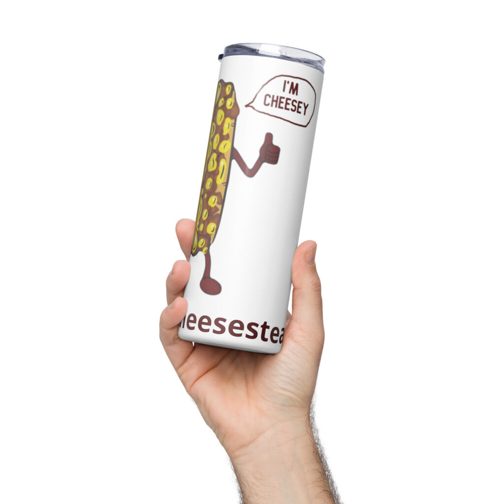 Mr. Cheesey - Stainless steel tumbler