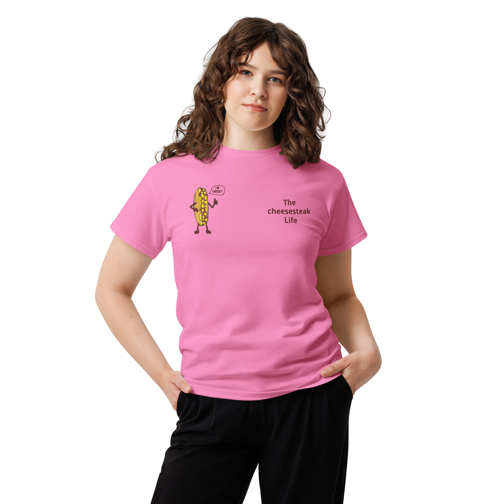 T-shirt - Cheesesteak Life - Amigo Dan - Mr. Cheesey on back - Image 12