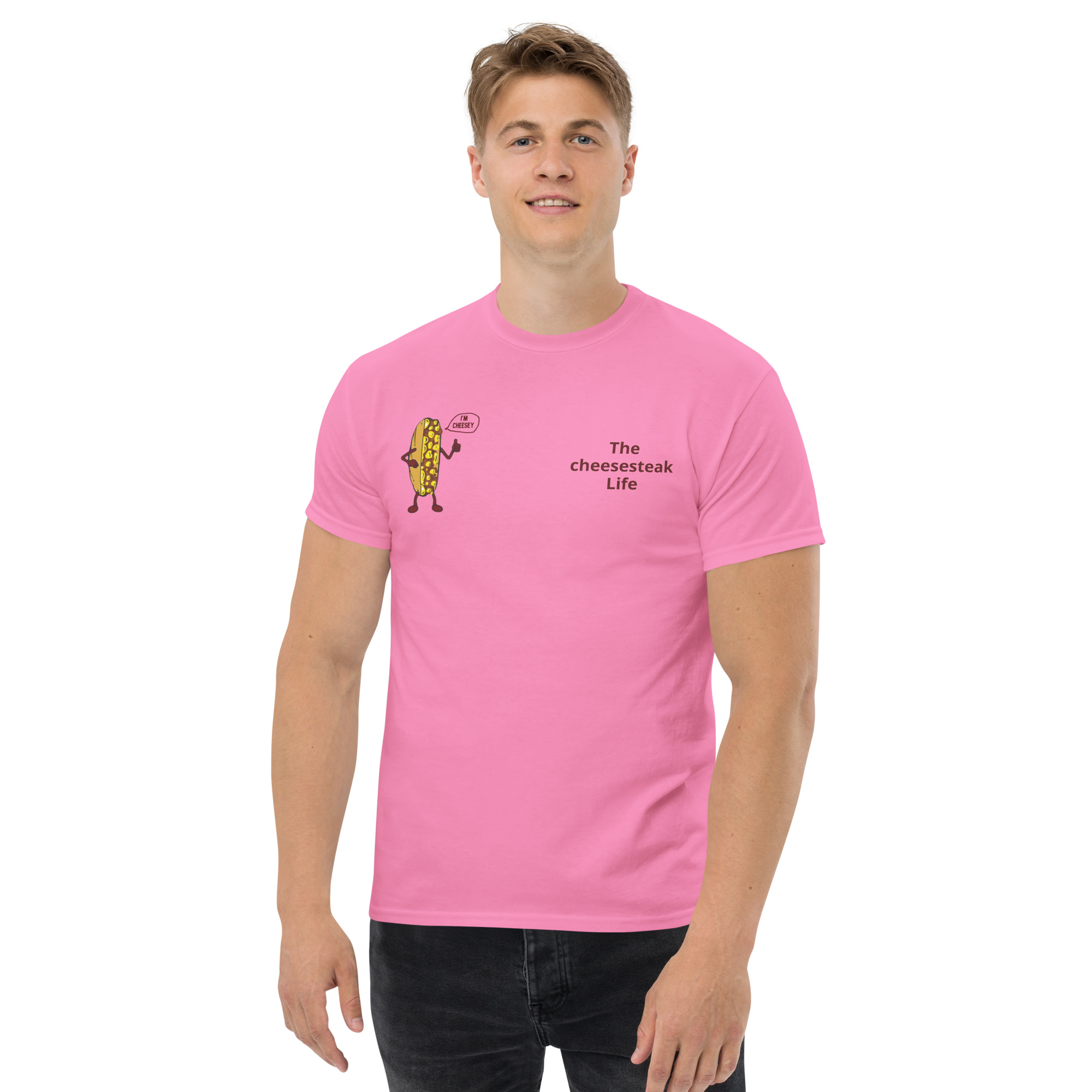 T-shirt - Cheesesteak Life - Amigo Dan - Cheesey Beach on back - Image 19