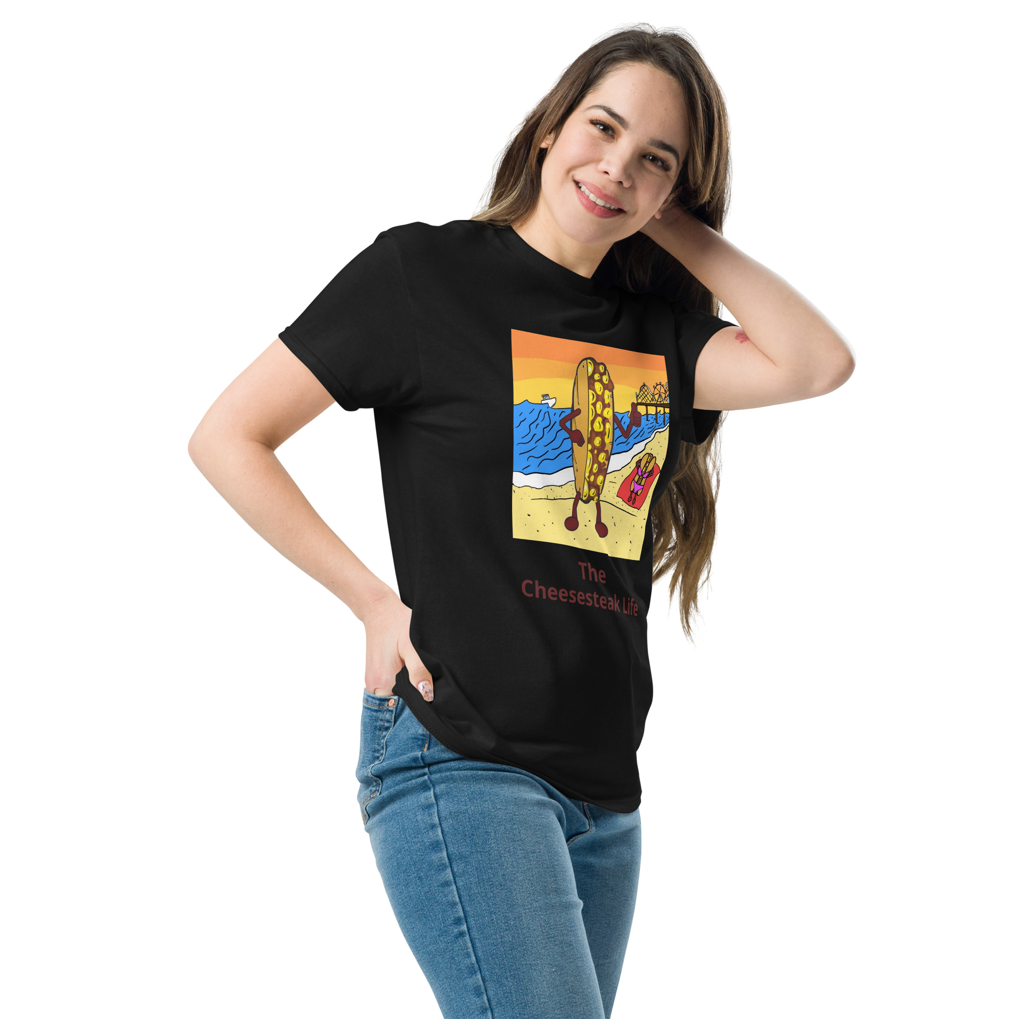 T-shirt - Cheesey Beach - Image 2