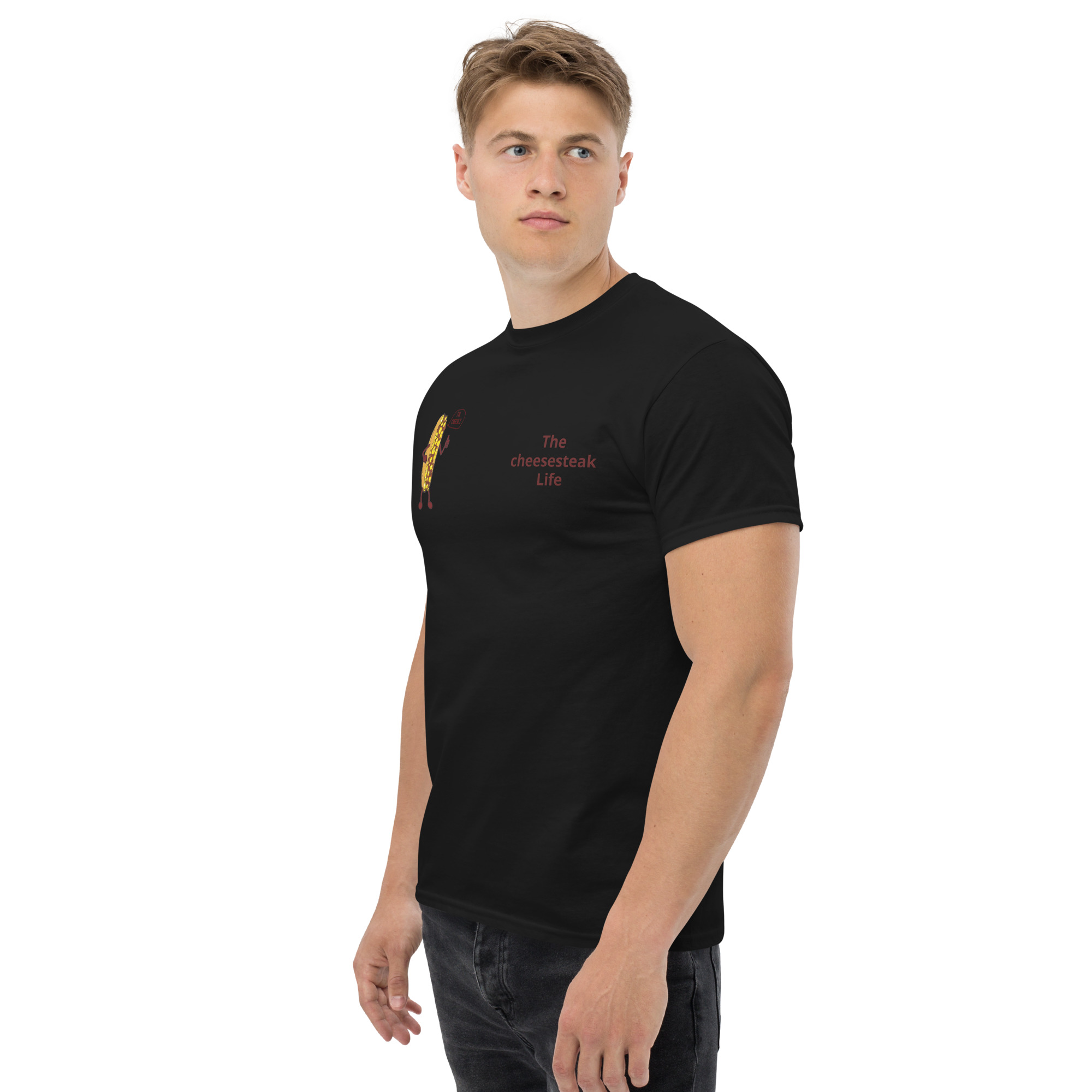 T-shirt - Cheesesteak Life - Amigo Dan - Cheesey Beach on back - Image 3