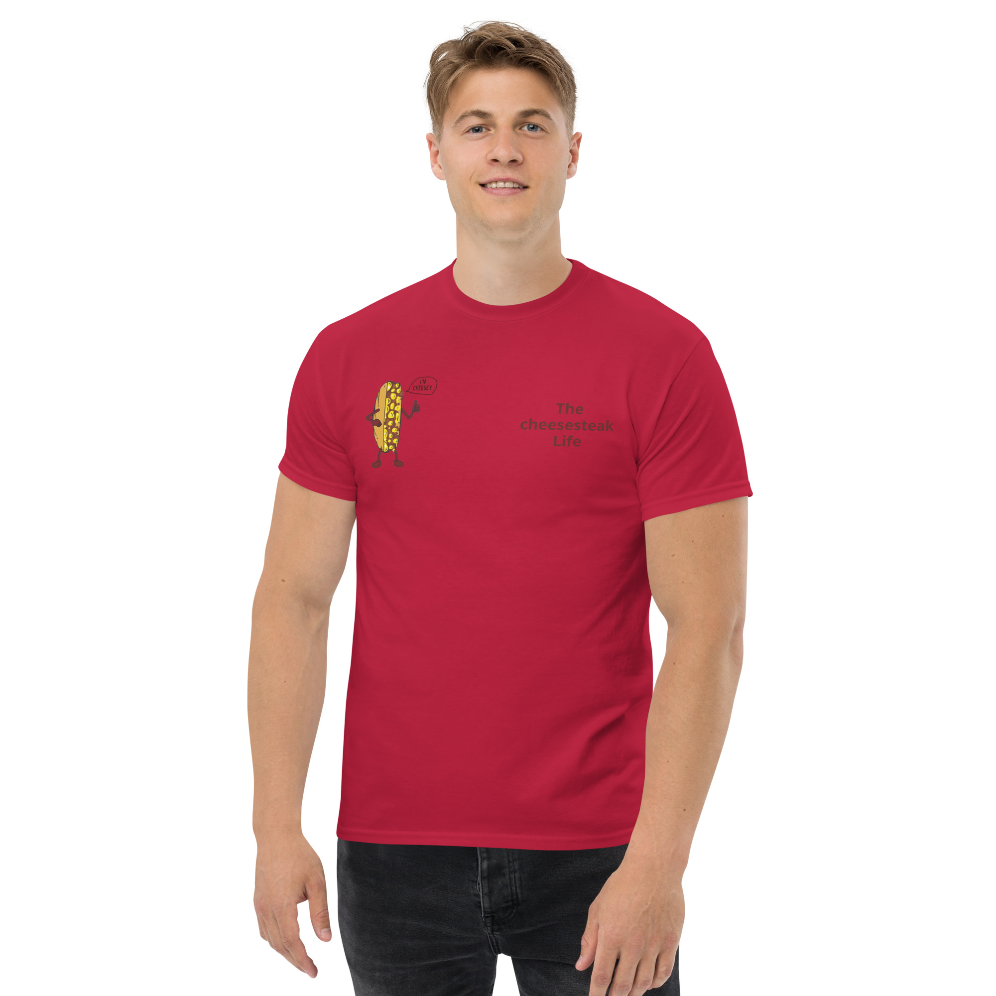 T-shirt - Cheesesteak Life - Amigo Dan - Cheesey Beach on back - Image 7