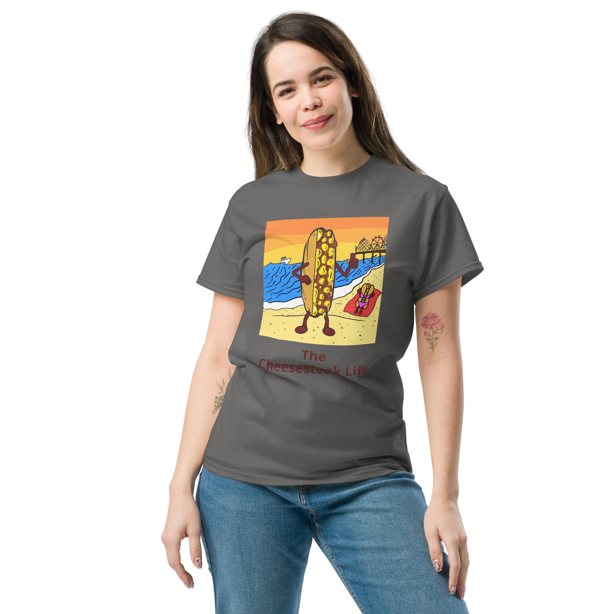 T-shirt - Cheesey Beach - Image 7