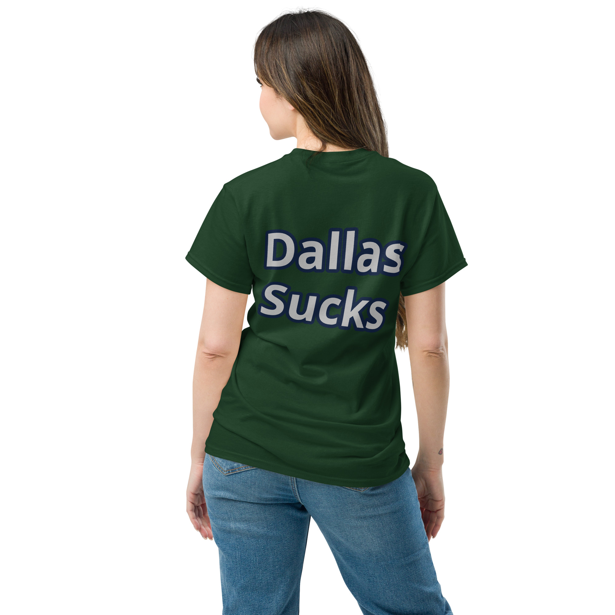 classic t-shirt - Cheesesteak Life - Amigo Dan collection - Dallas sucks - Image 2