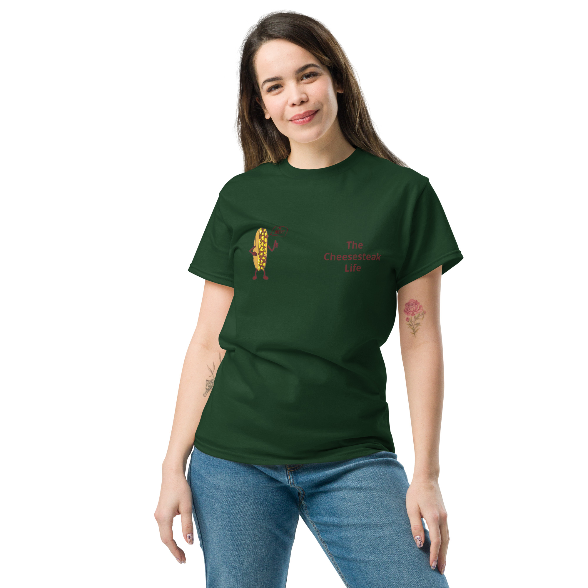 classic t-shirt - Cheesesteak Life - Amigo Dan collection - Dallas sucks
