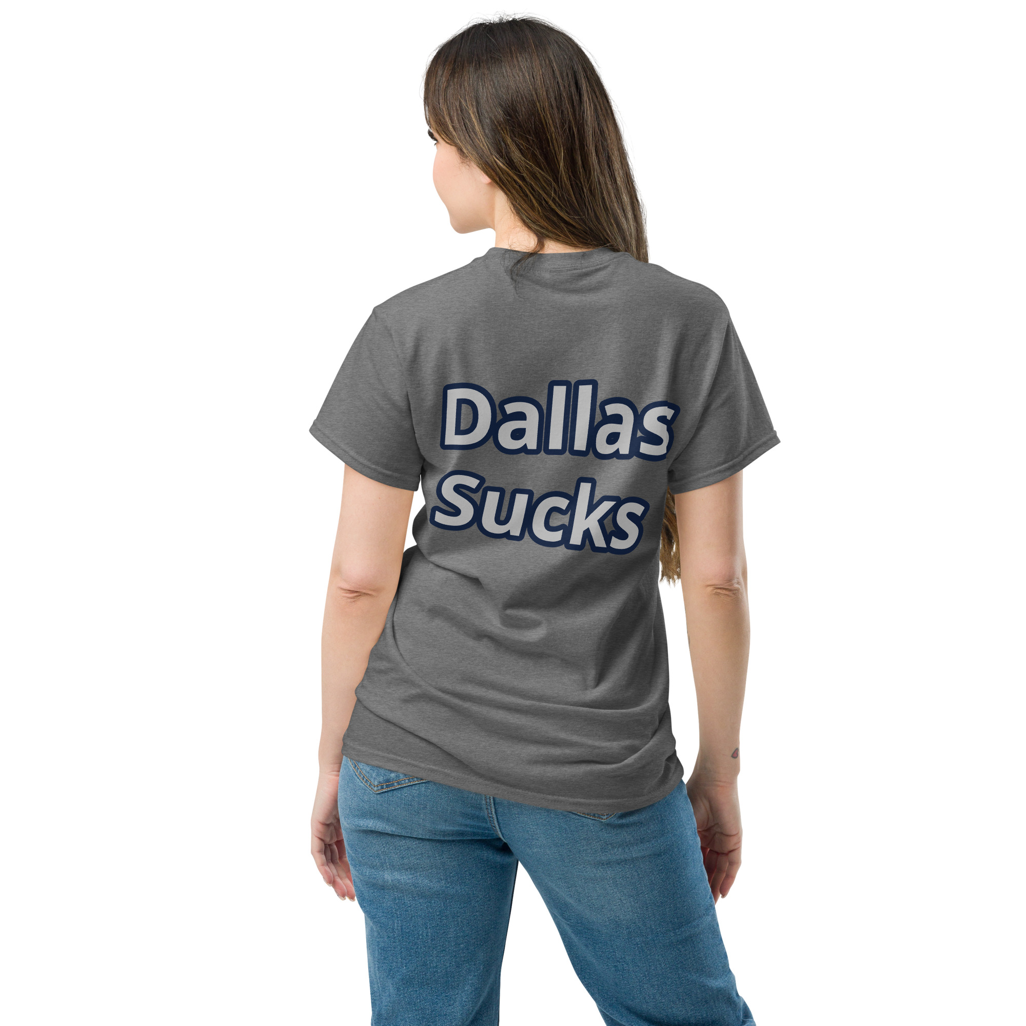 classic t-shirt - Cheesesteak Life - Amigo Dan collection - Dallas sucks - Image 8