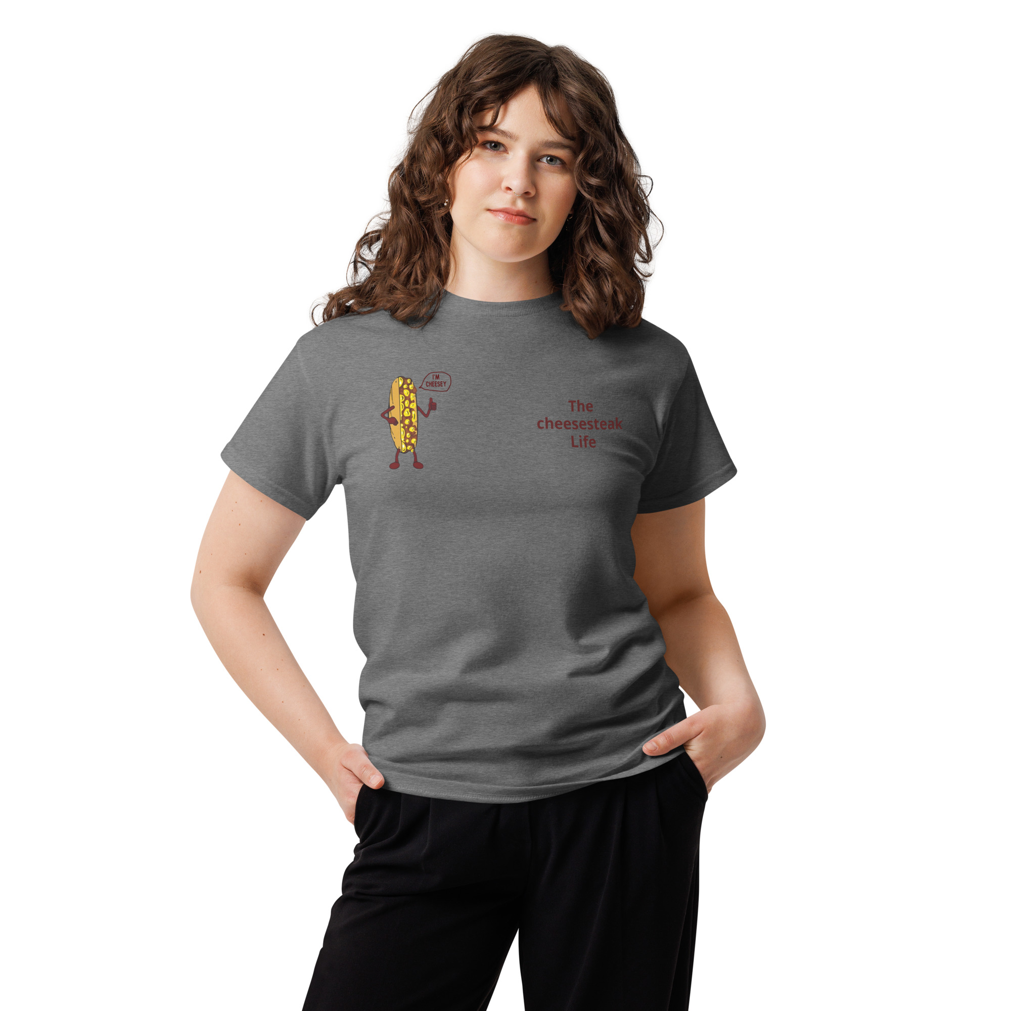 T-shirt - Cheesesteak Life - Amigo Dan - Mr. Cheesey on back - Image 10