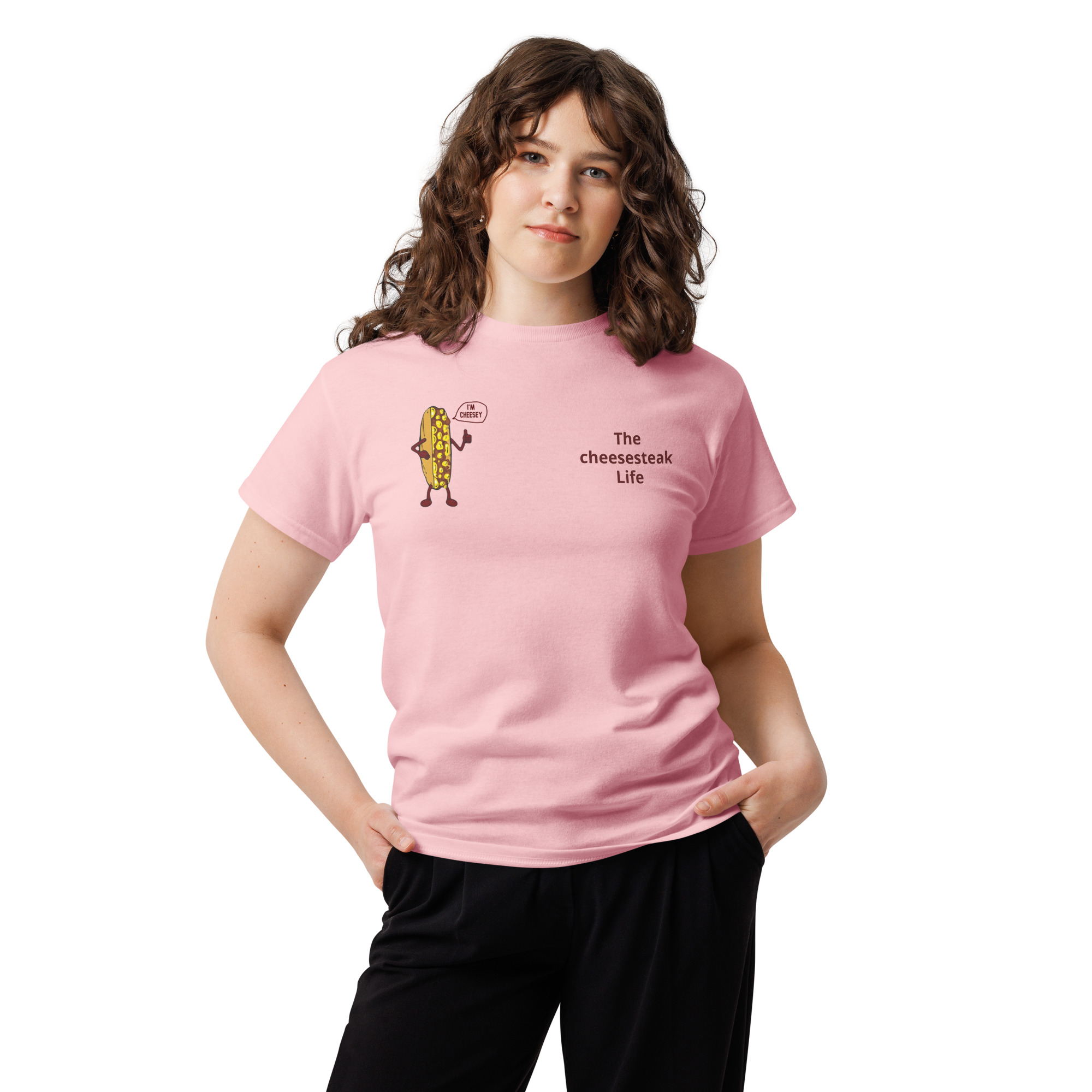 T-shirt - Cheesesteak Life - Amigo Dan - Mr. Cheesey on back - Image 18
