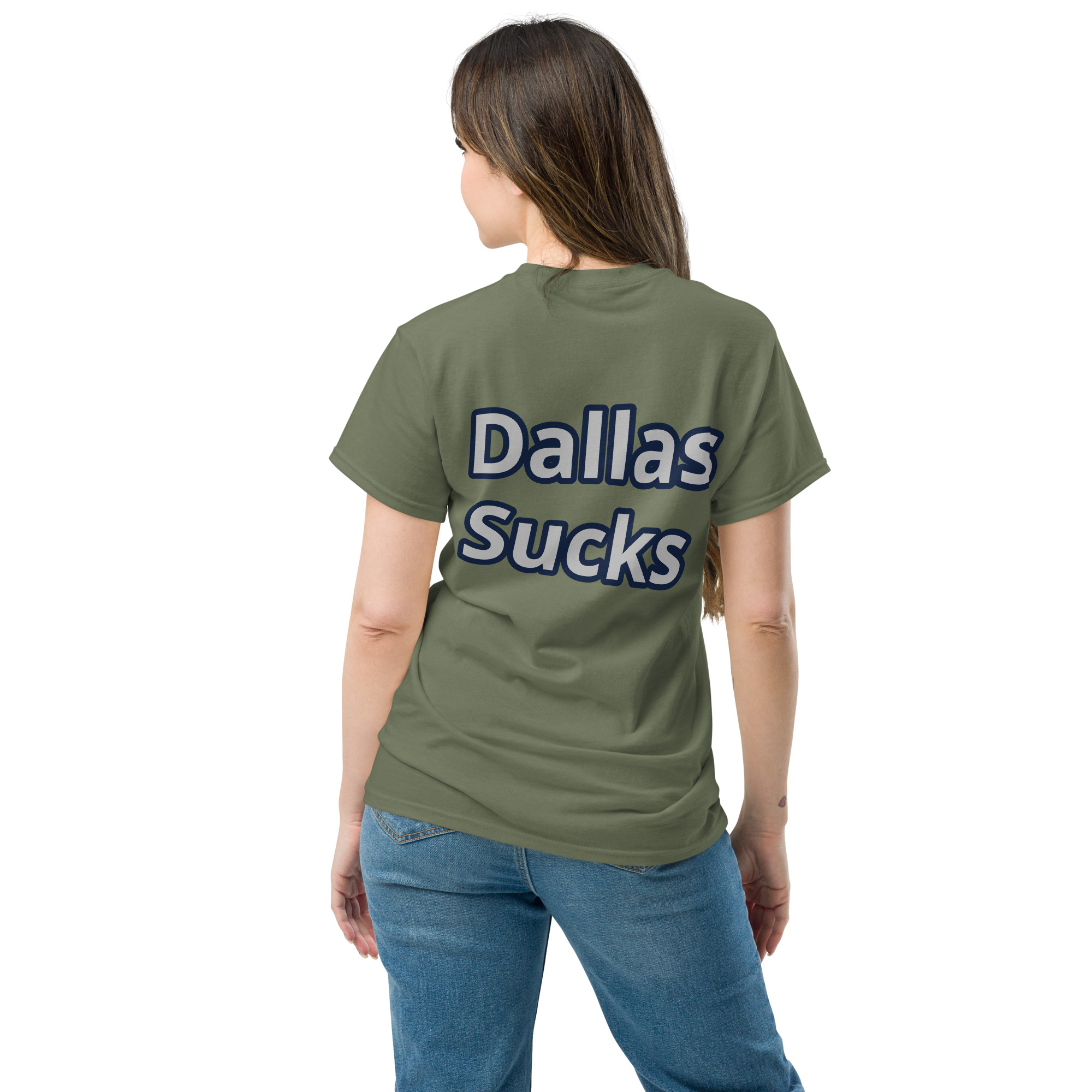 classic t-shirt - Cheesesteak Life - Amigo Dan collection - Dallas sucks - Image 6